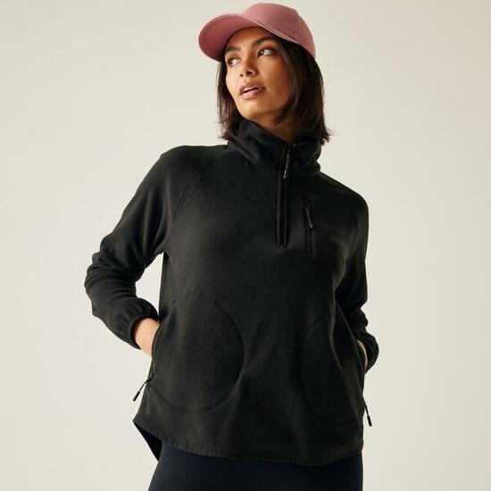 Frankie Wärmendes Fleece mit halbem Reißverschluss für Damen