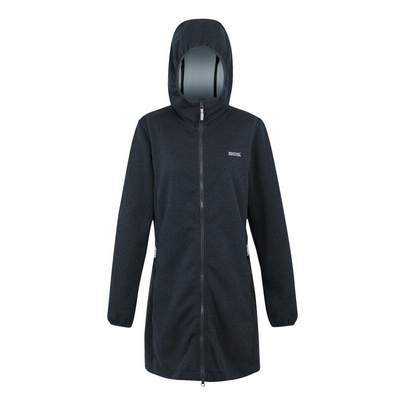 Fleece Dames Met Capuchon Voor Wandelen