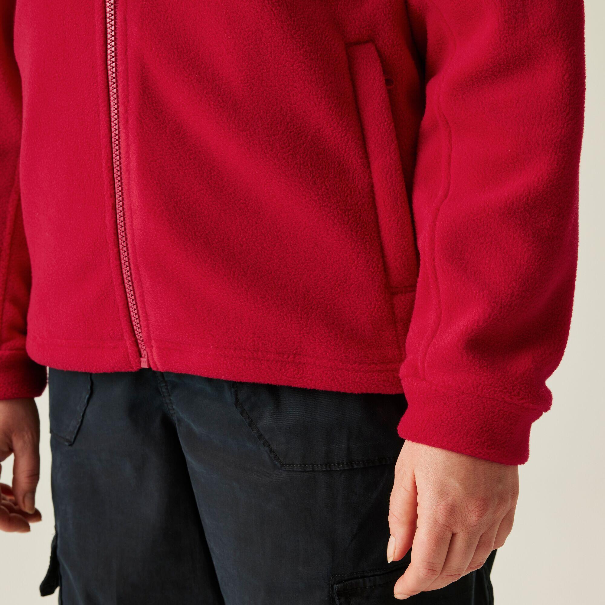 Fleece Dames Wandelen Zip-up Hoge Kraag 5/5