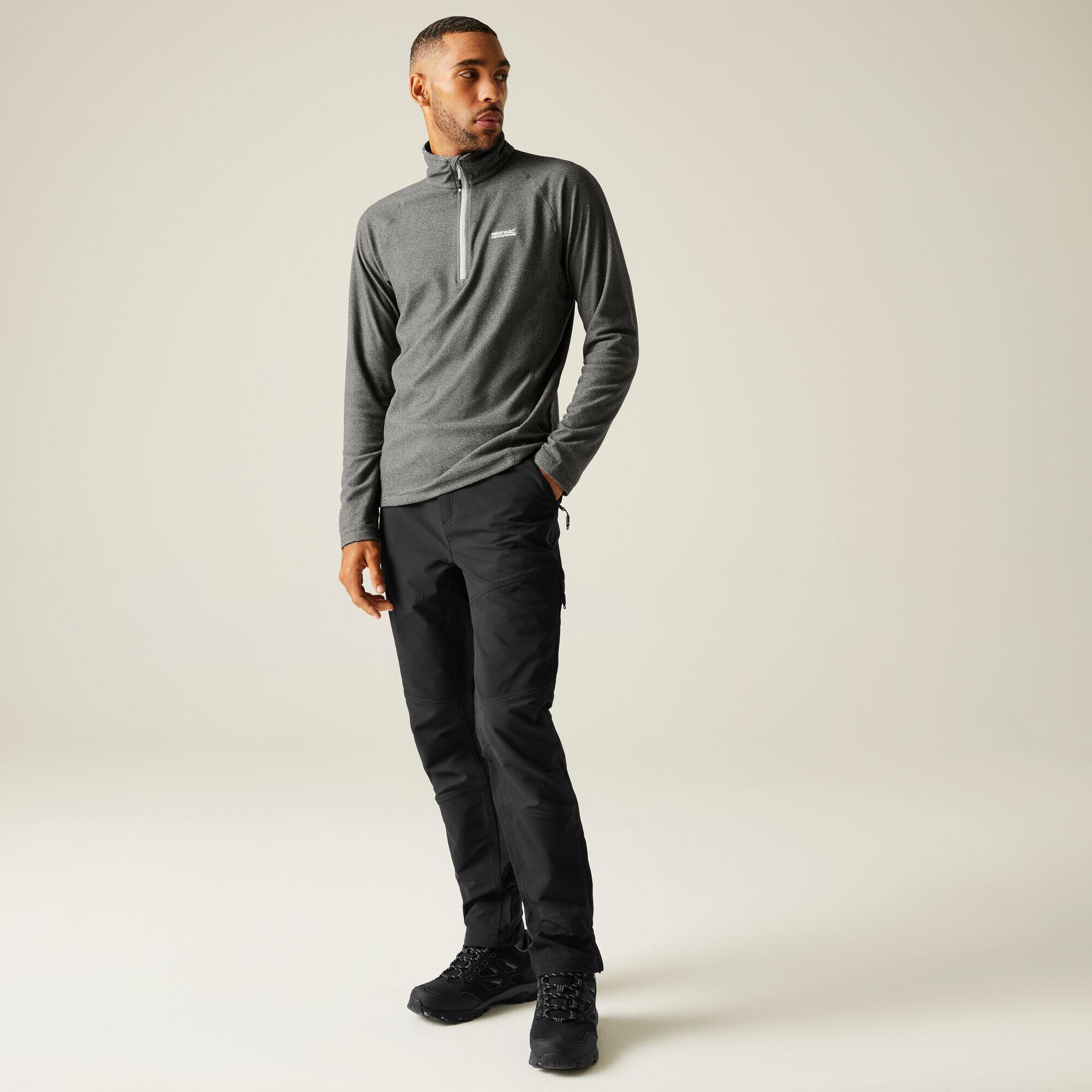 Montes Mens Lightweight Hiking Fleece 3/7