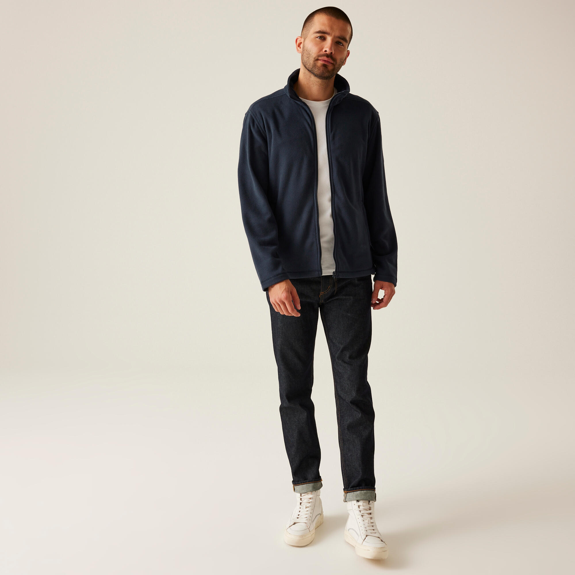 Polaire - Micro Full Zip bleu homme 3/5