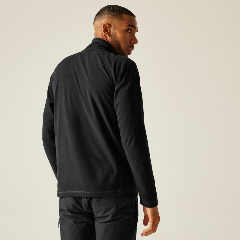 Mikrofleece Pullover Montes Men Wandern/Outdoor/Trekking Herren Black