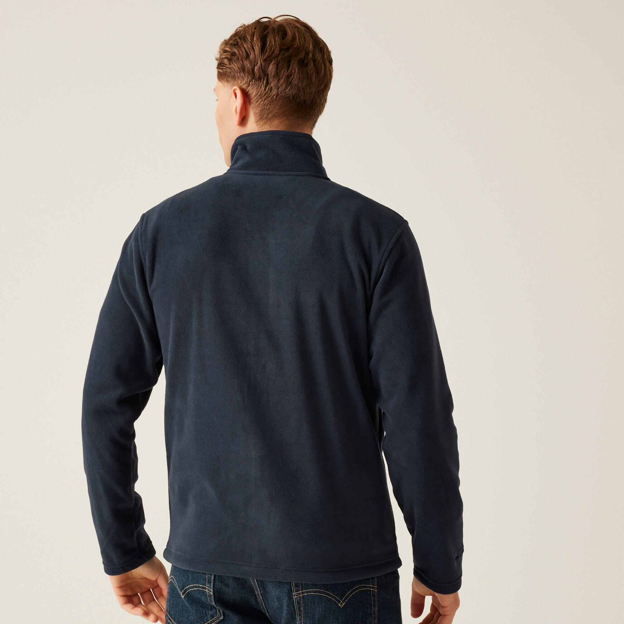 Pile Escursionismo Uomo Honestly Made Recycled Full Zip Fleece 2/4