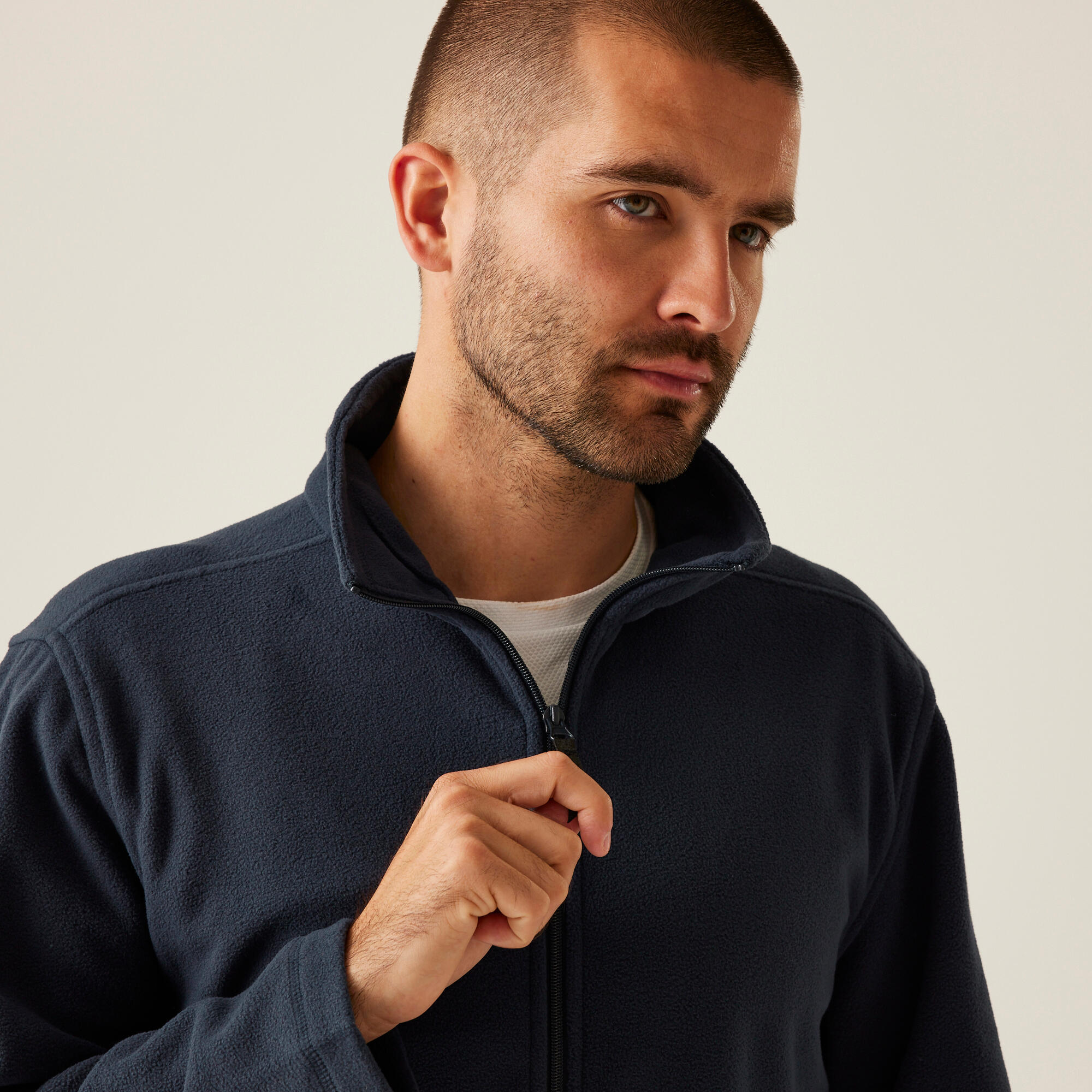 Polaire - Micro Full Zip bleu homme 4/5