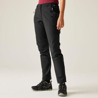 Broek hiking dames waterafstotend stretch isoflex questra v