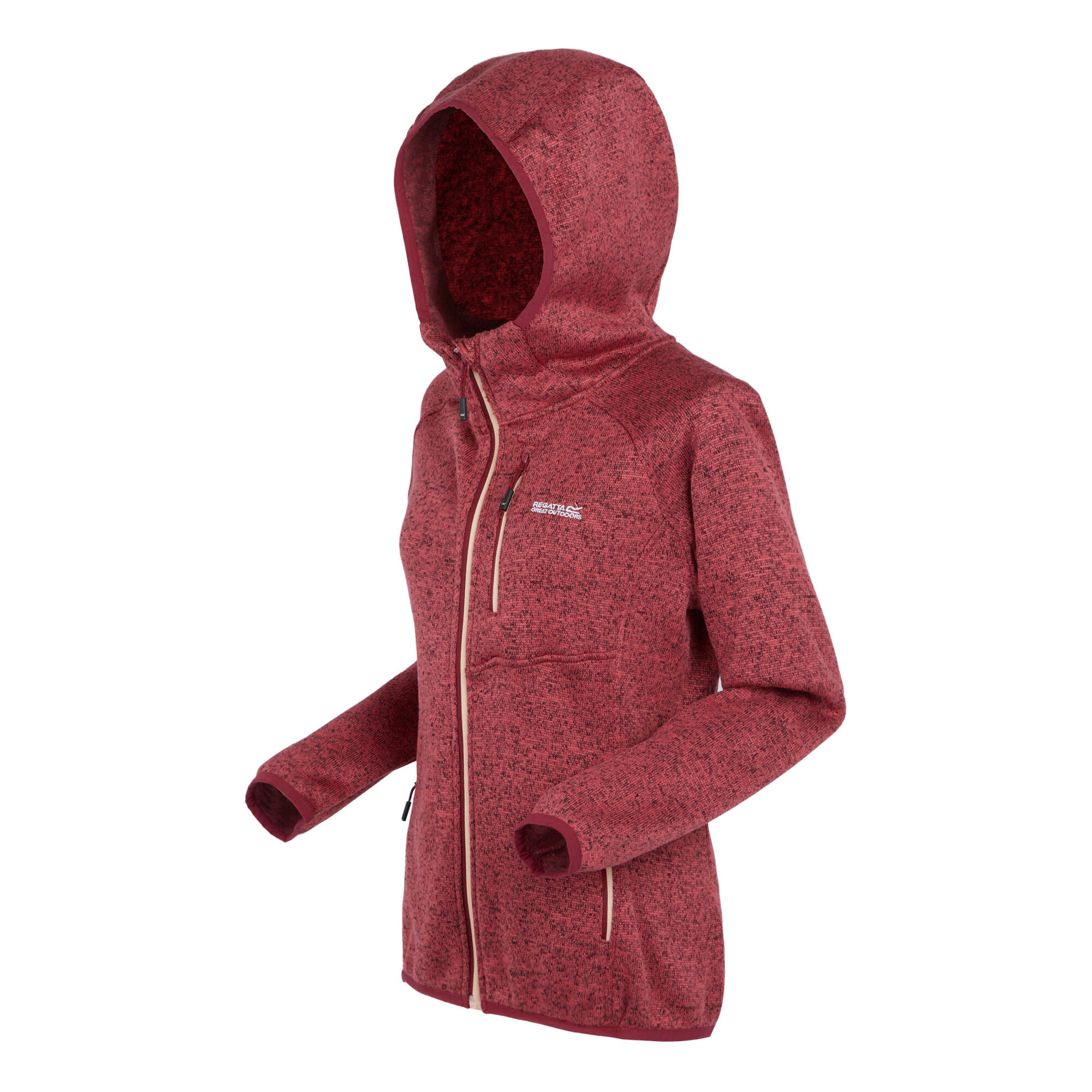 Polaire Regatta Newhill Pour Femme - Tissu Brossé Chiné, 2 Poches Zippées