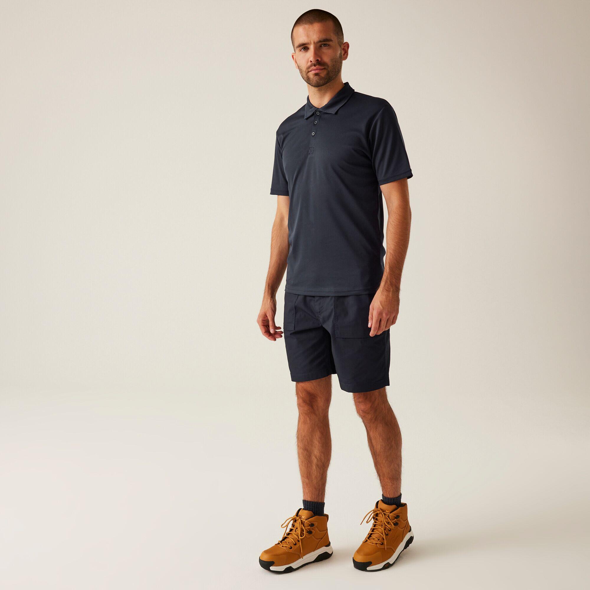 T-shirt Uomo Honestly Made Recycled Polo per escursionismo 3/5
