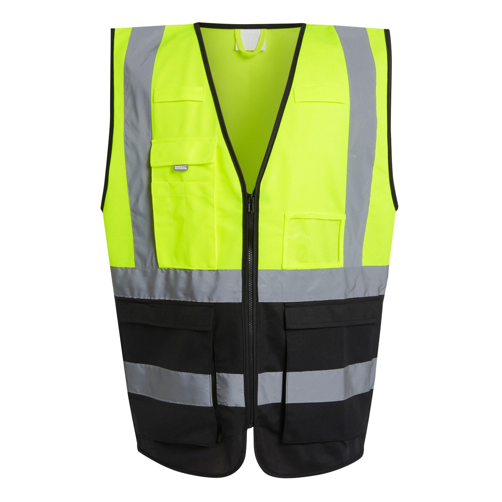 T-shirt Korte Mouwen Hiking Heren Reflecterende Strips Meerdere Zakjes 7/7
