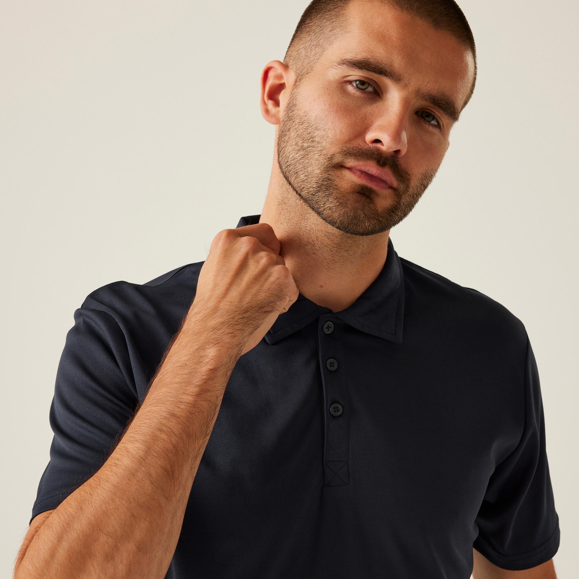 T-shirt Uomo Honestly Made Recycled Polo per escursionismo 4/5