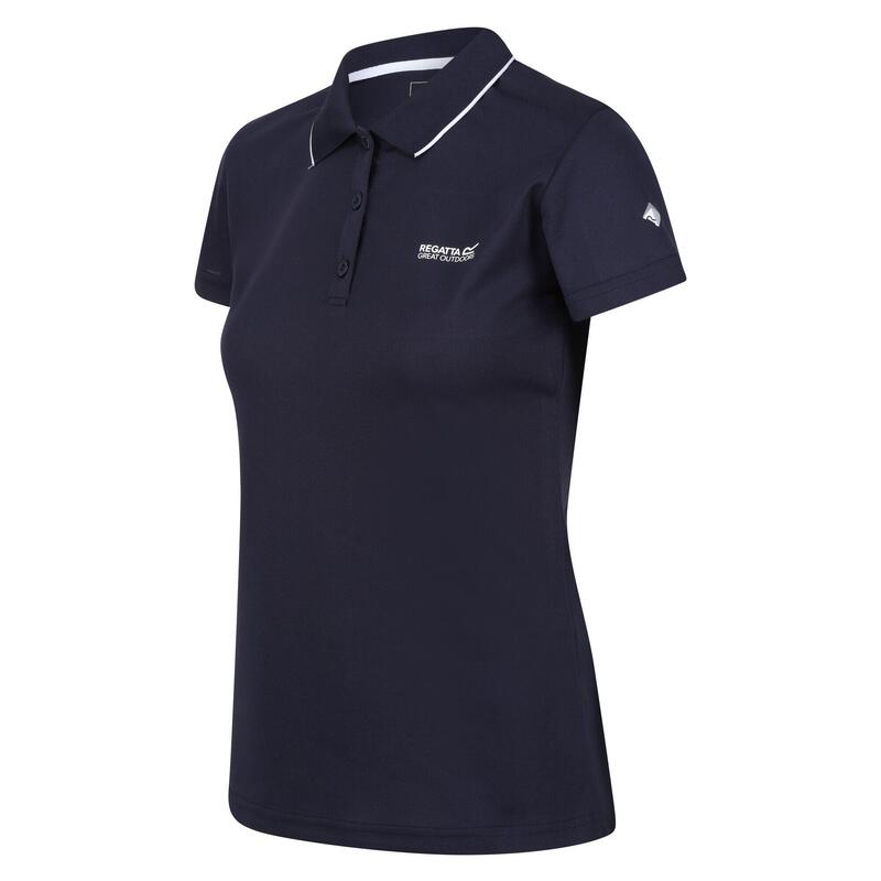 Outdoorshirt Maverik V Wandern/Outdoor/Trekking Damen Navy Atmungsaktiv REGATTA