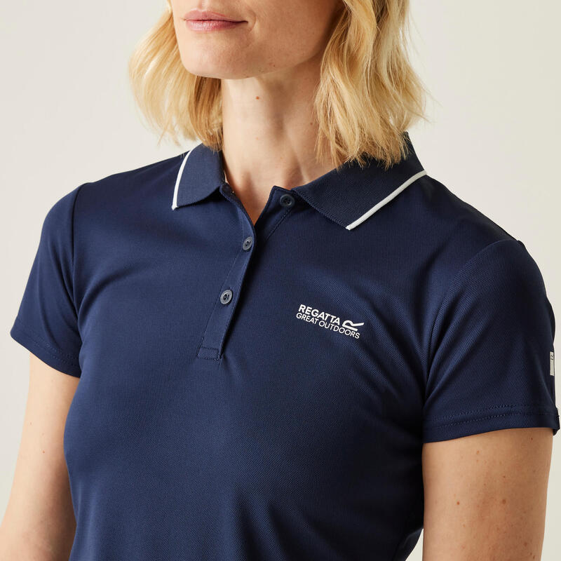 Outdoorshirt Maverik V Wandern/Outdoor/Trekking Damen Navy Atmungsaktiv REGATTA
