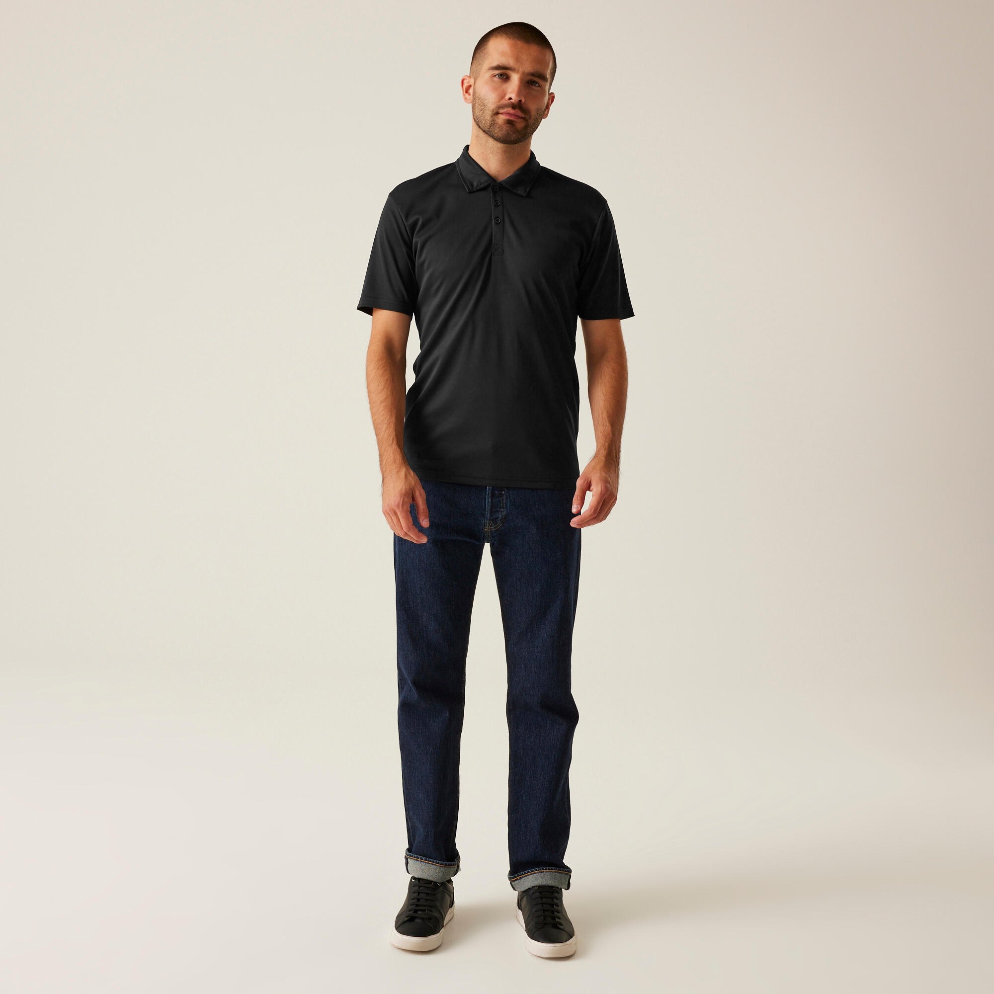 T-shirt Uomo Honestly Made Recycled Polo per escursionismo 3/6