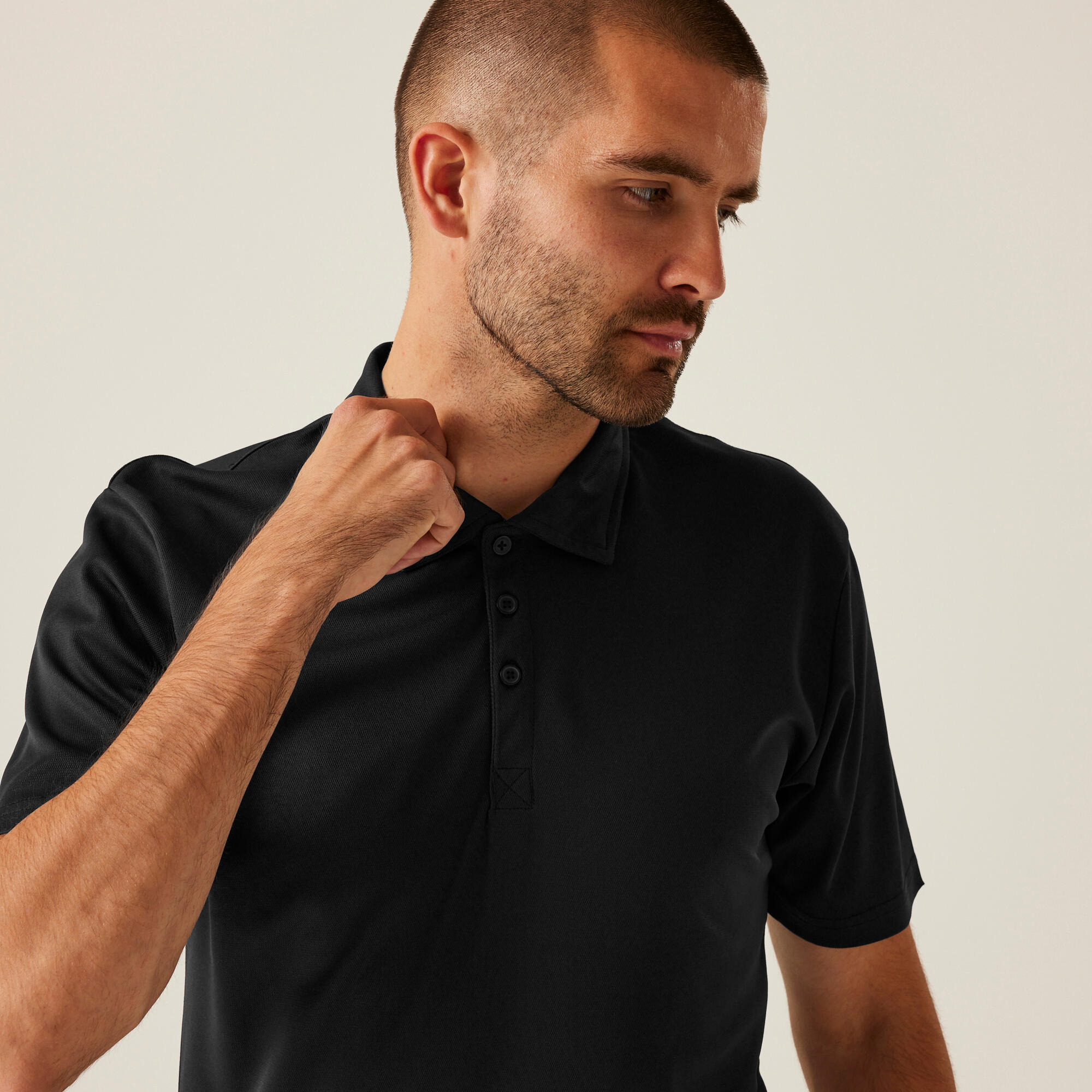 T-shirt Uomo Honestly Made Recycled Polo per escursionismo 4/6