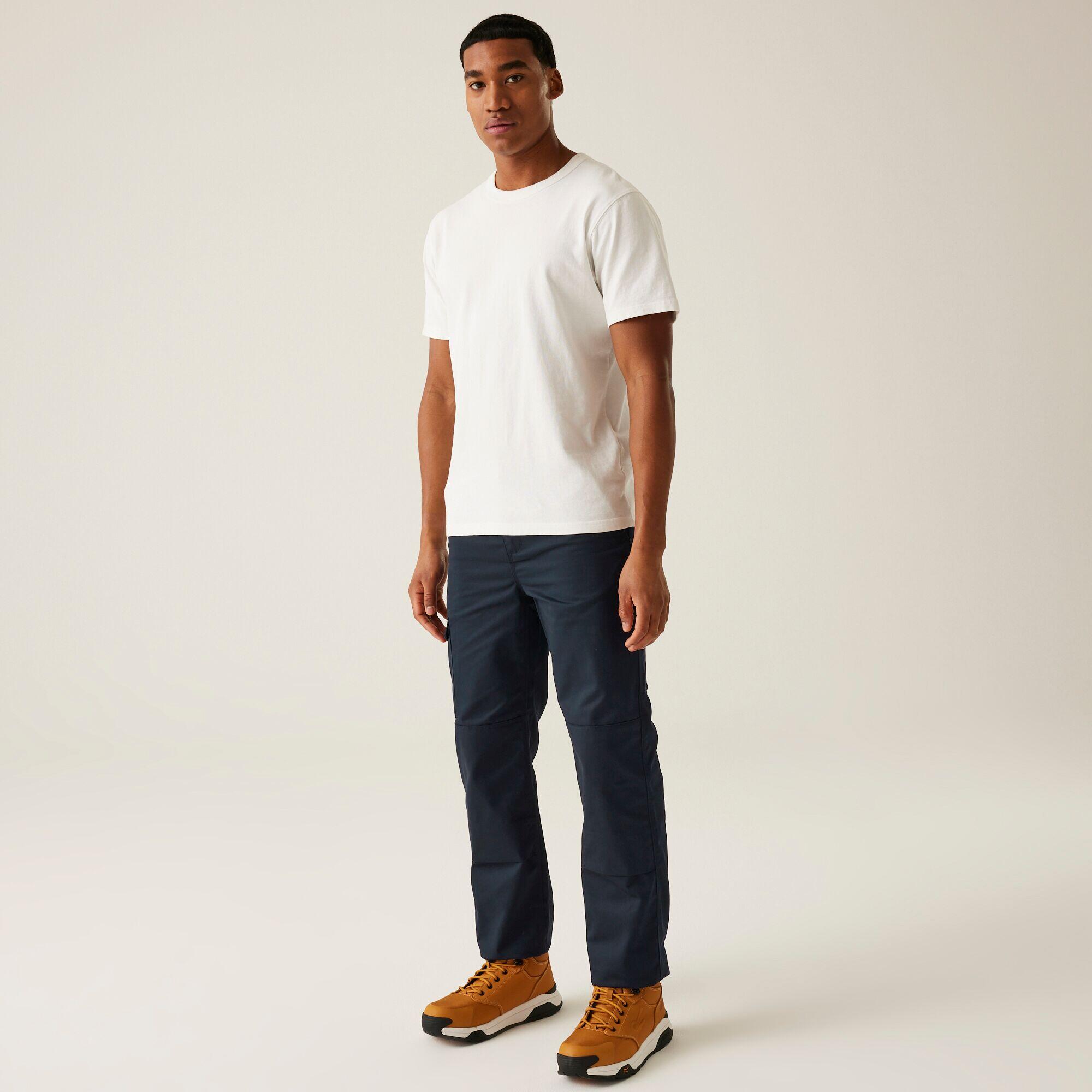 Herren Wandern Hose, dunkelblau 3/4