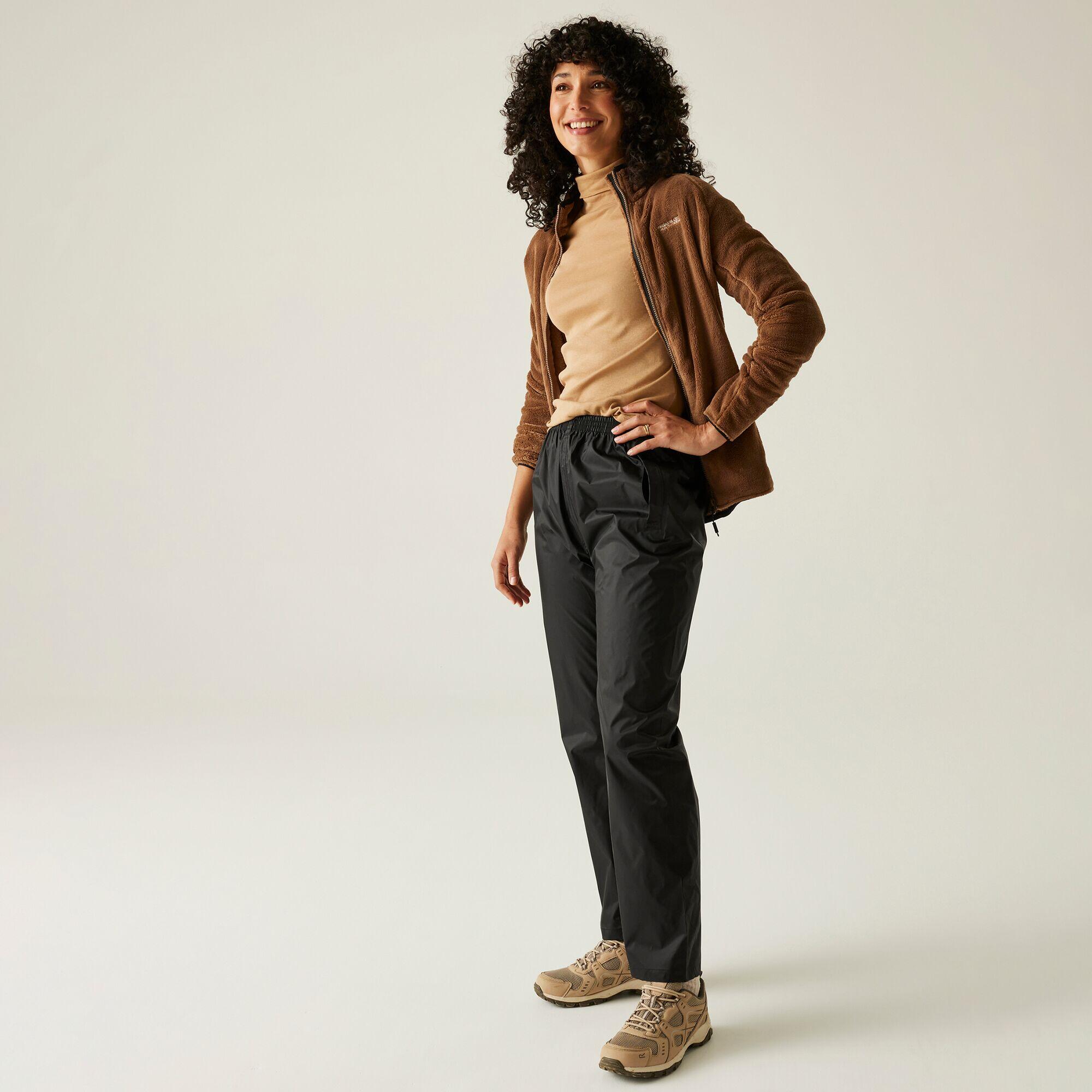 Regatta - Pantalon De Dessus Pack It Pour Femme - Cuissard De Chasse - Noir - Decathlon