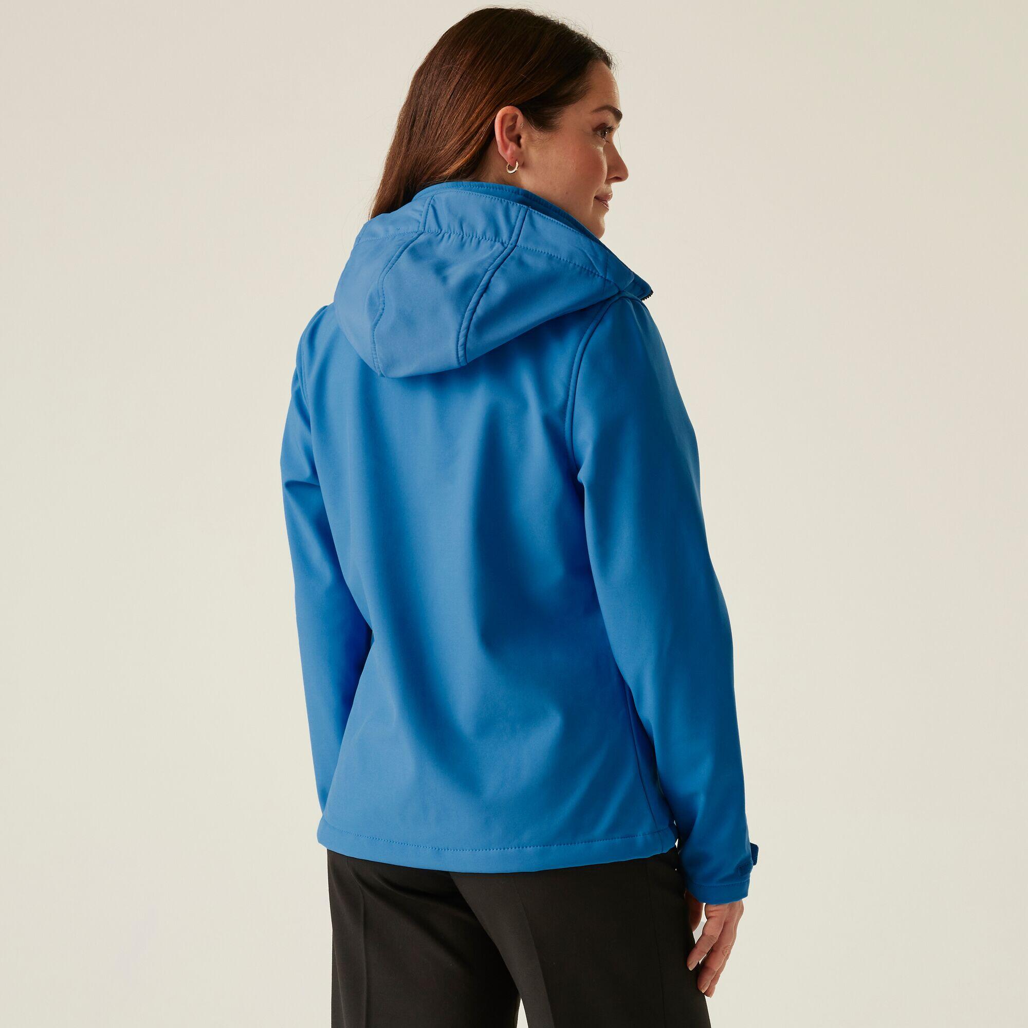 Jas Hiking Dames Waterdicht Ademend Windbestendig 2/6