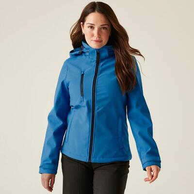Damen Jacke wasserdicht. atmungsaktiv. winddicht - Venturer. dunkelgrau