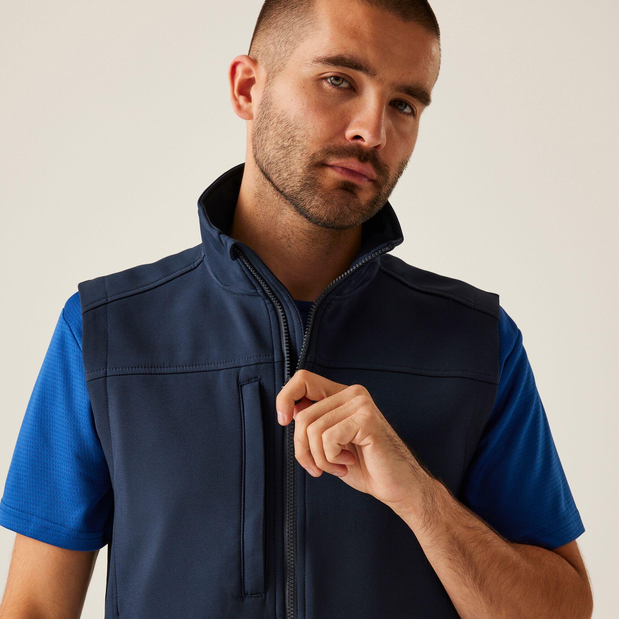 Herren Wandern Jacke - Flux Softshell Bodywarmer 5/5
