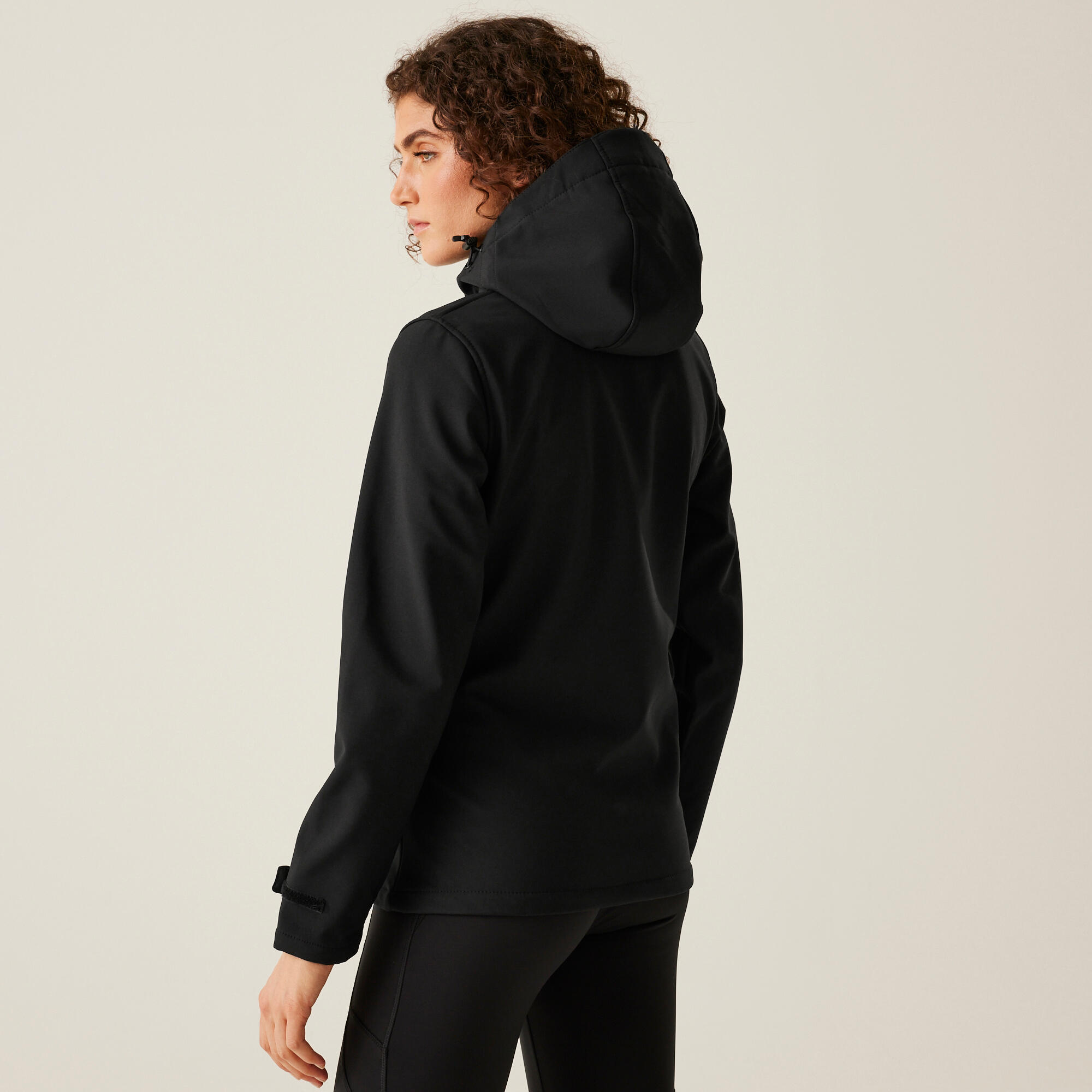 Jas Hiking Dames Waterdicht Ademend Windbestendig 2/6