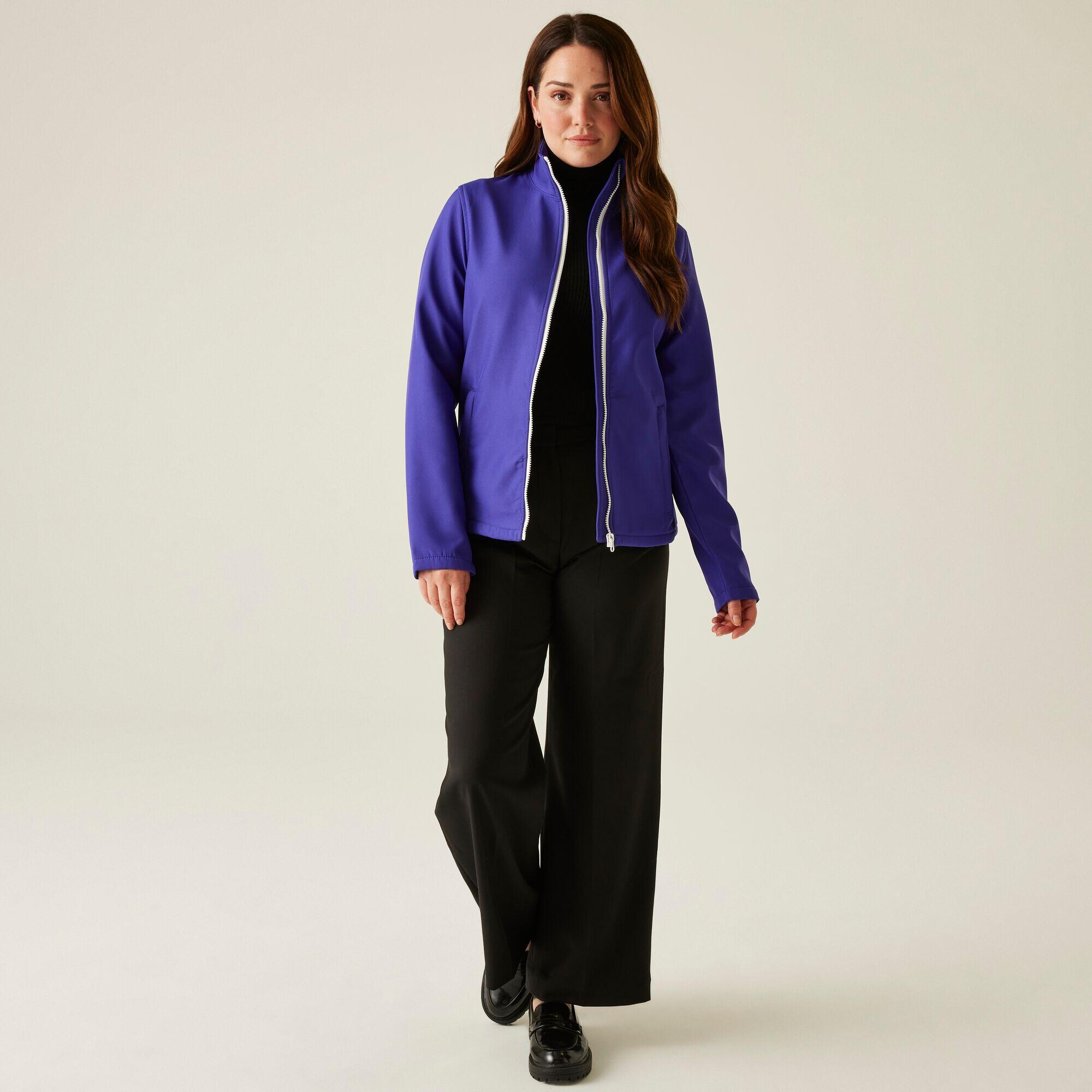 Jas Hiking Dames Waterdicht Ademend Ablaze Printable Softshell 3/6