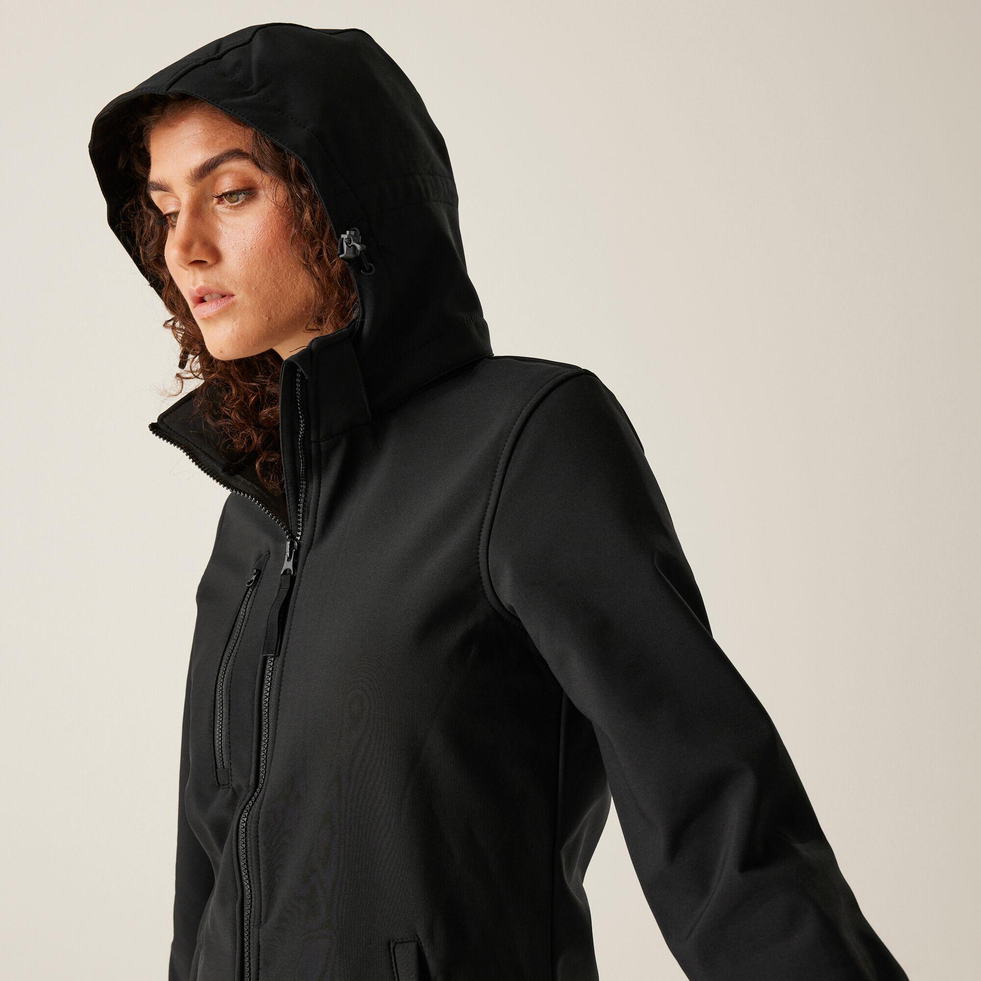 Jas Hiking Dames Waterdicht Ademend Windbestendig 5/6