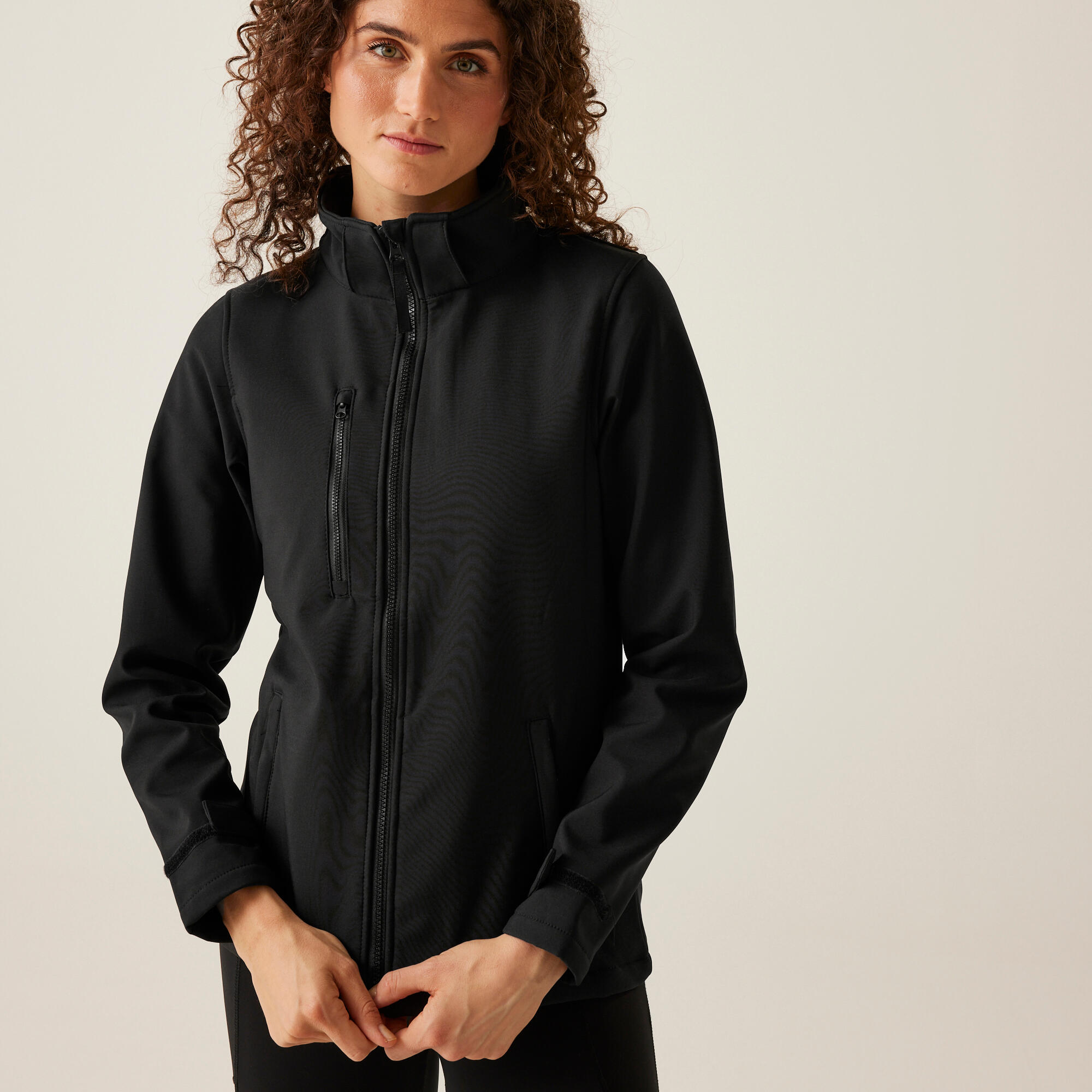 Jas Hiking Dames Waterdicht Ademend Windbestendig 6/6