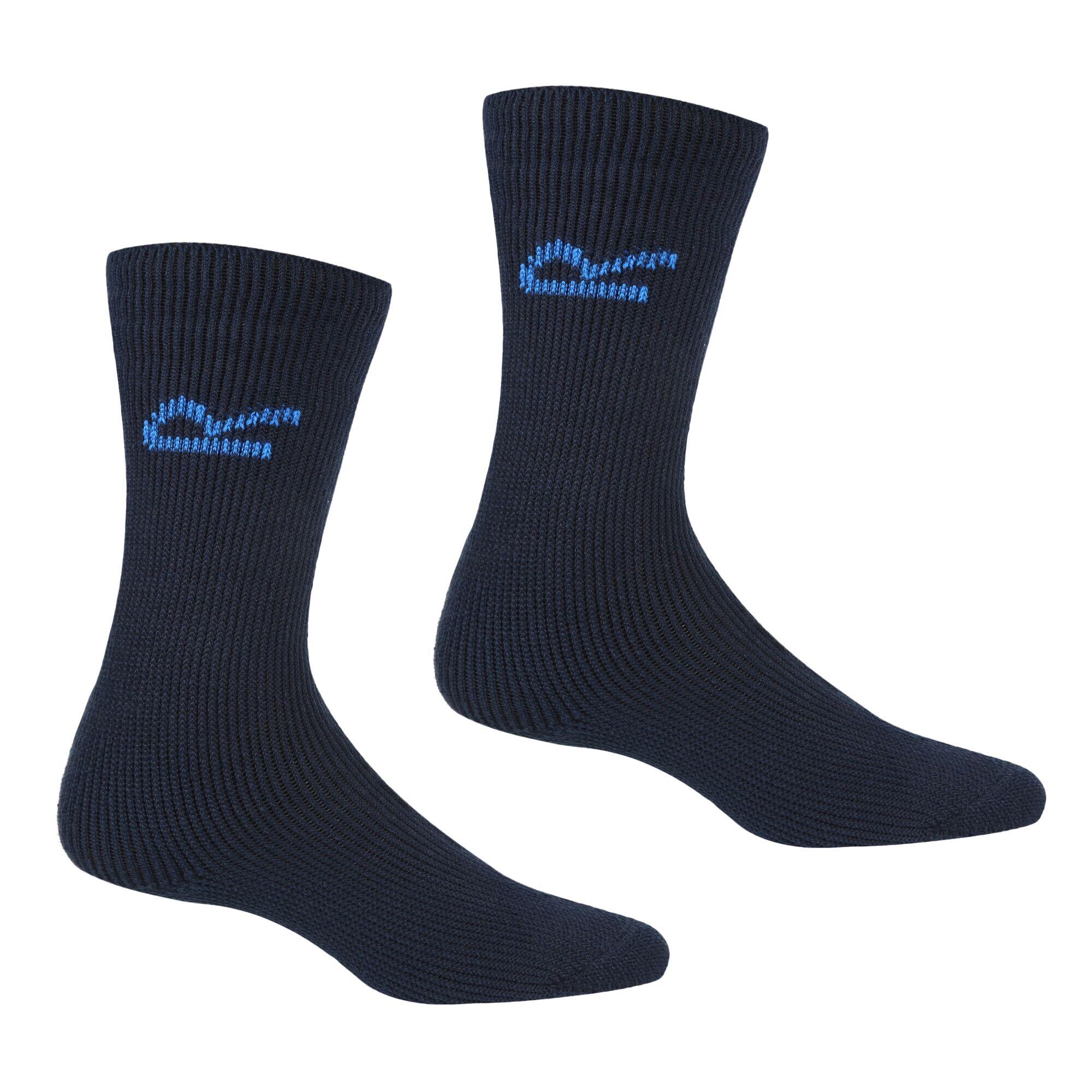 Thermal Loop Mens Walking 5 Pair Pack Socks 1/3