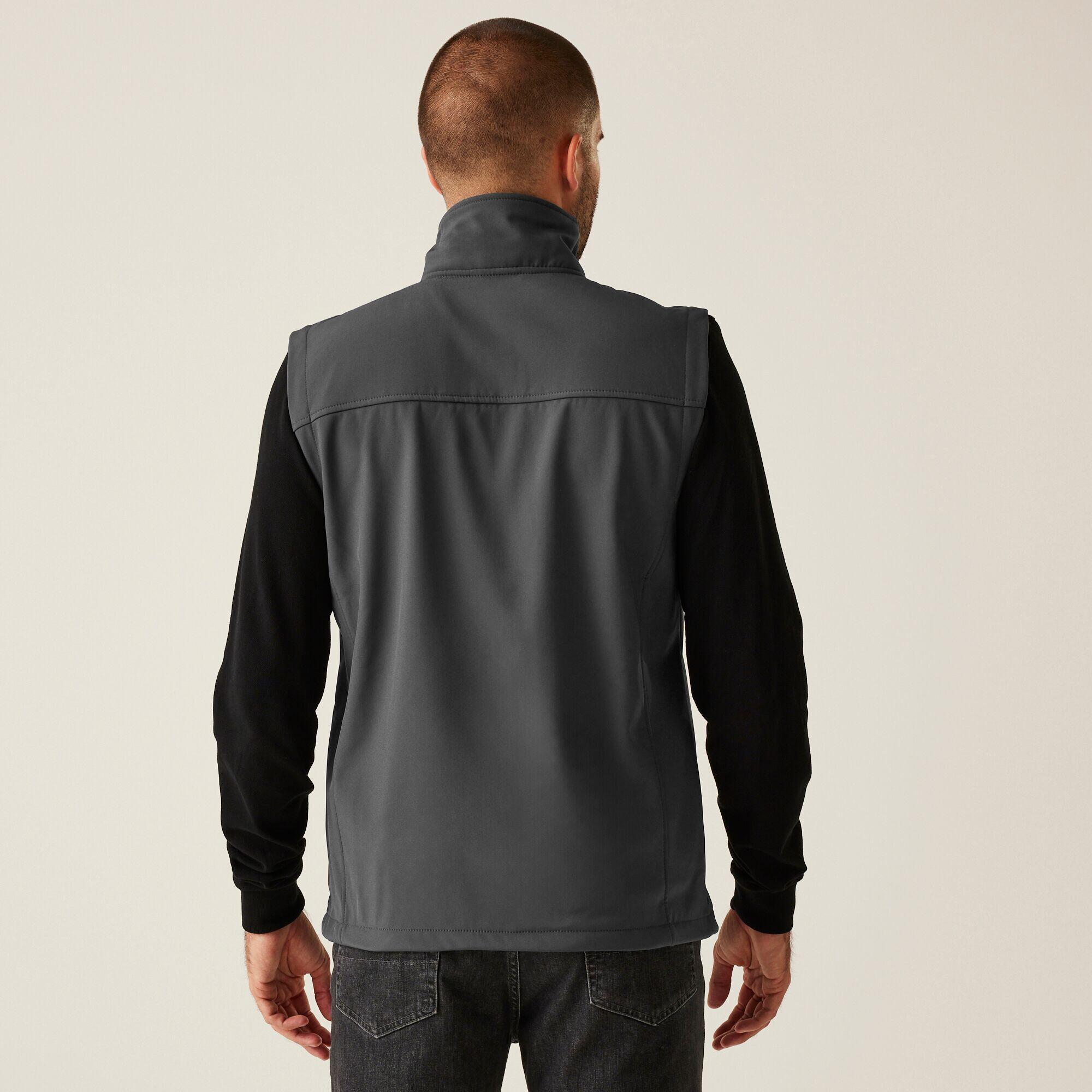 Vest Heren Outdoor Zip Front High Collar 2/6