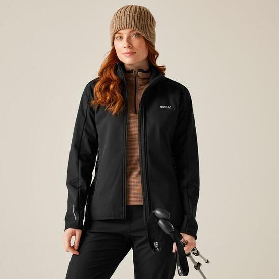 Giacca softshell da donna Desoto impermeabile e antivento con cappuccio