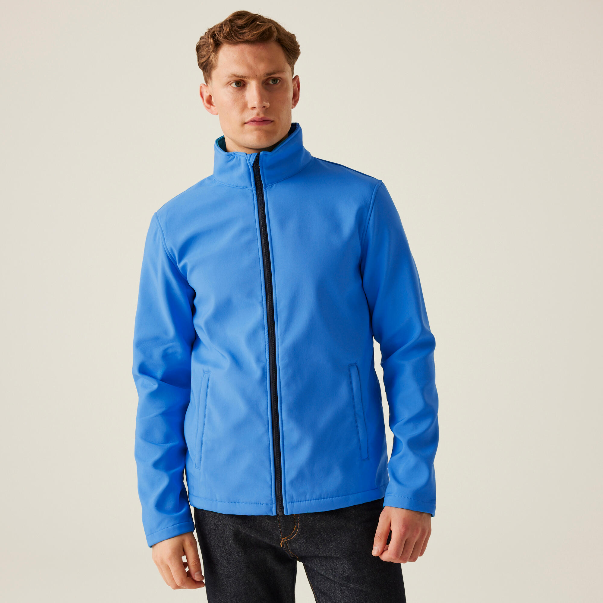 Regatta - Veste De Randonnée - Ablaze Softshell Homme - Softshell - Bleu|turquoise - Decathlon