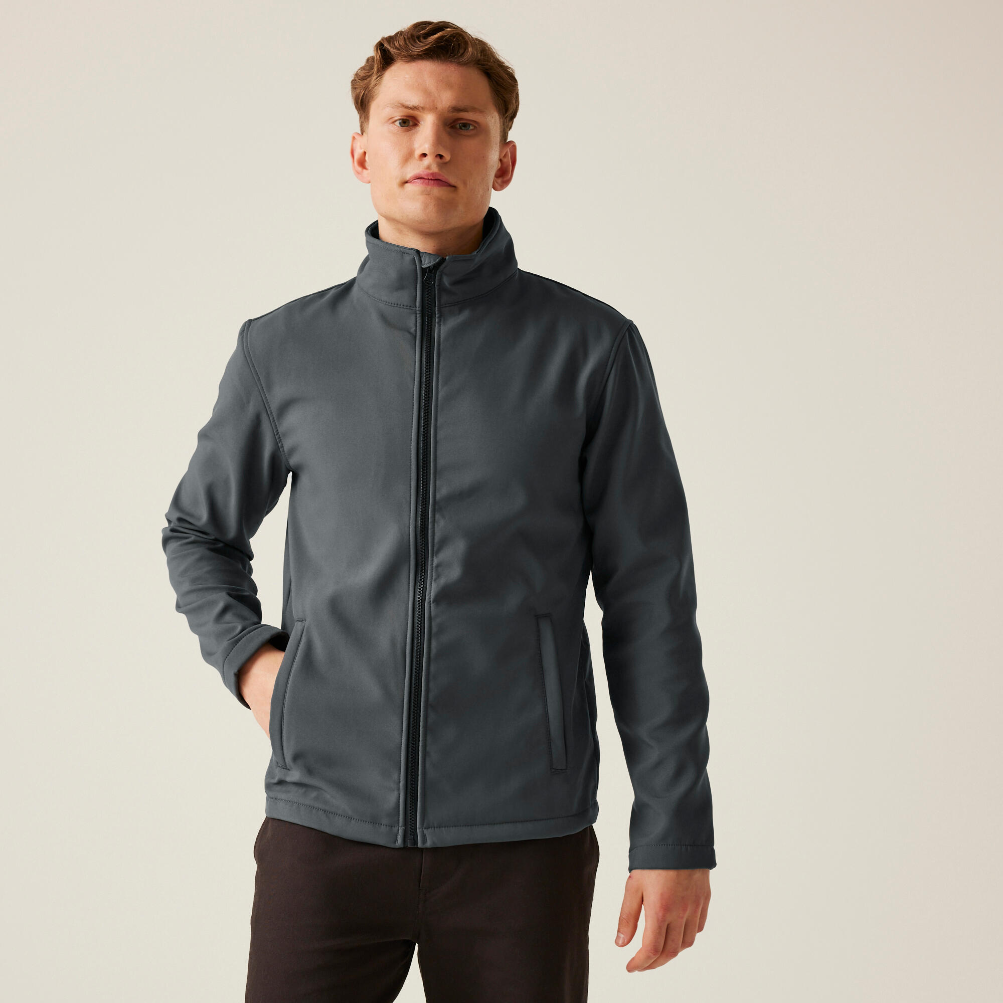 Regatta - Veste De Randonnée - Ablaze Softshell Homme - Softshell - Gris - Decathlon