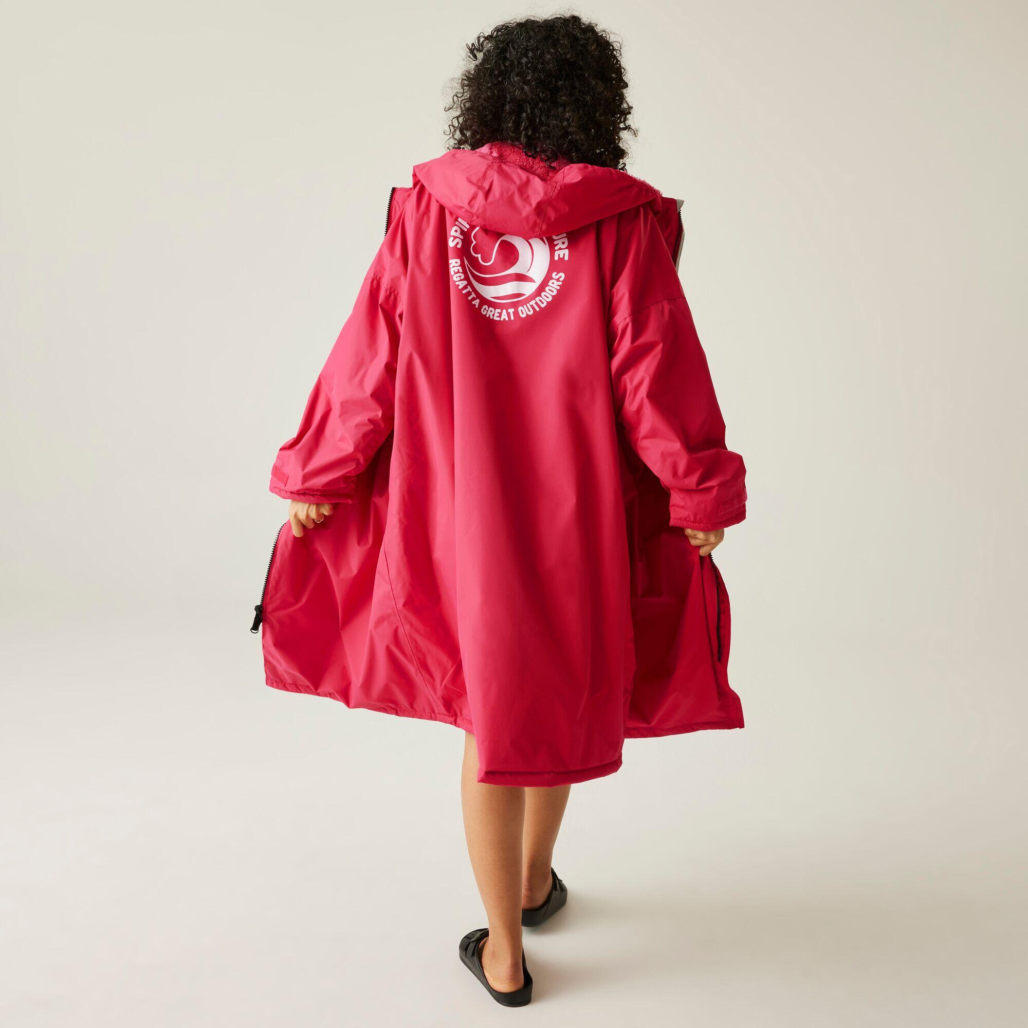 Peignoir à langer imperméable unisexe adulte 2/7