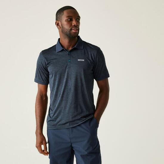 Herren Wandern Poloshirt Kurzarm - Remex