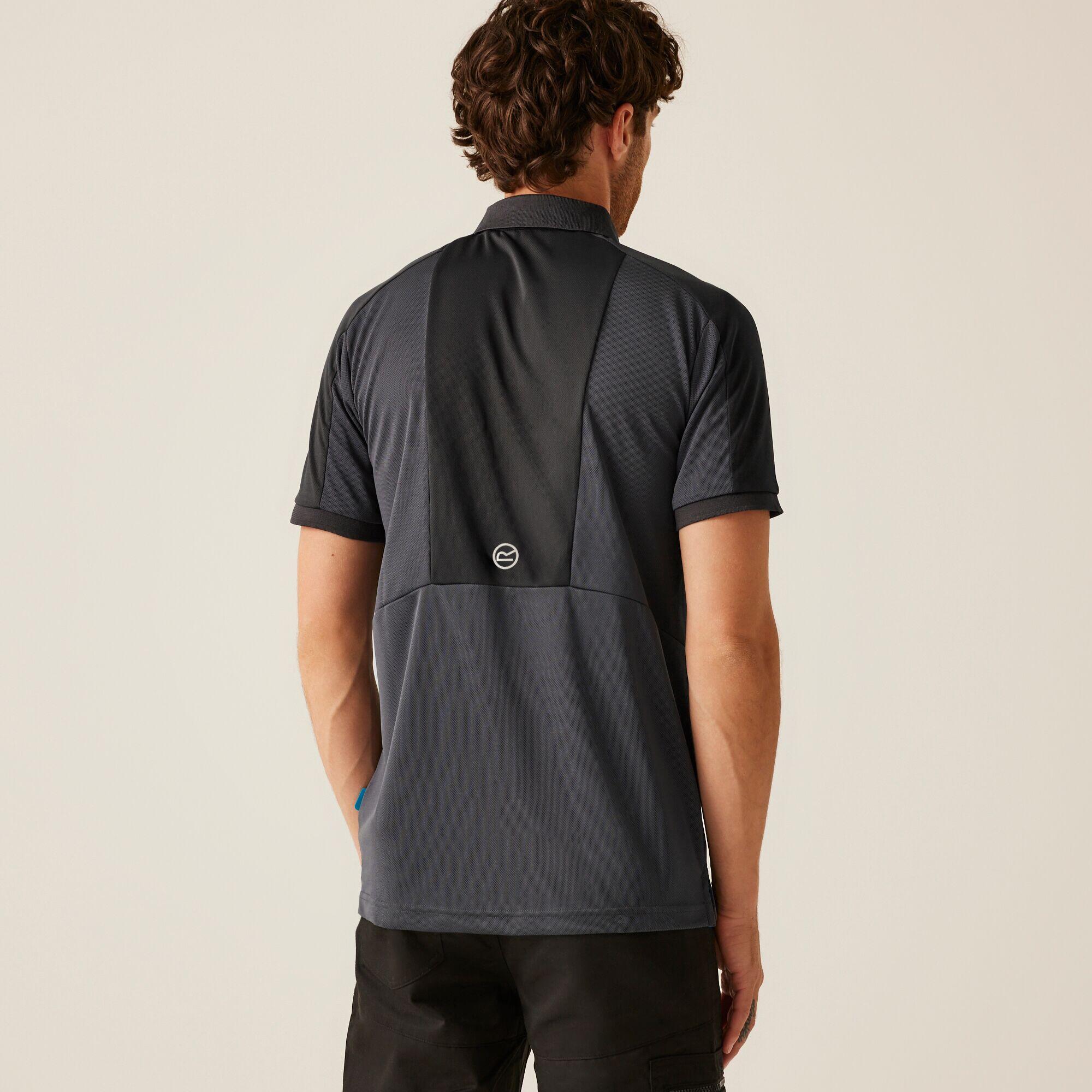 T-shirt Manches Courtes - TT Offensive Wicking Gris homme 2/5