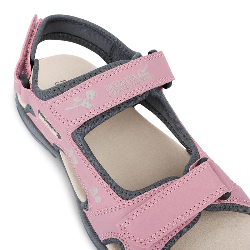 Sandalen Hiking Dames Verstelbare Banden Gewatteerd Voetbed Haris