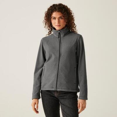 Fleece hiking dames zacht materiaal rits