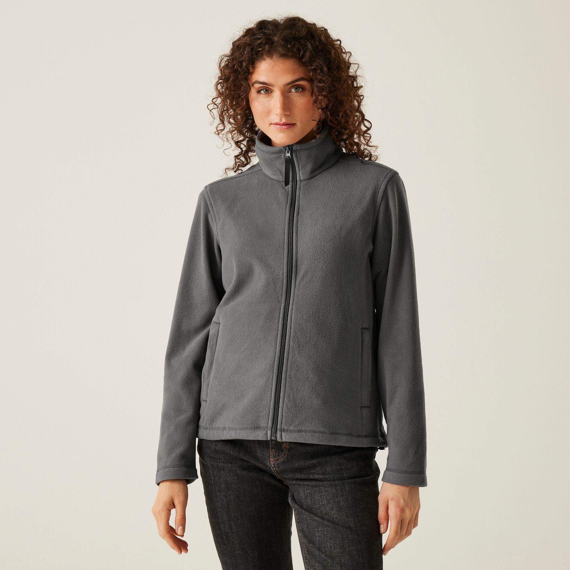 Regatta - Polaire Randonnée - Micro Zip Femme - Polaire - Gris - Decathlon