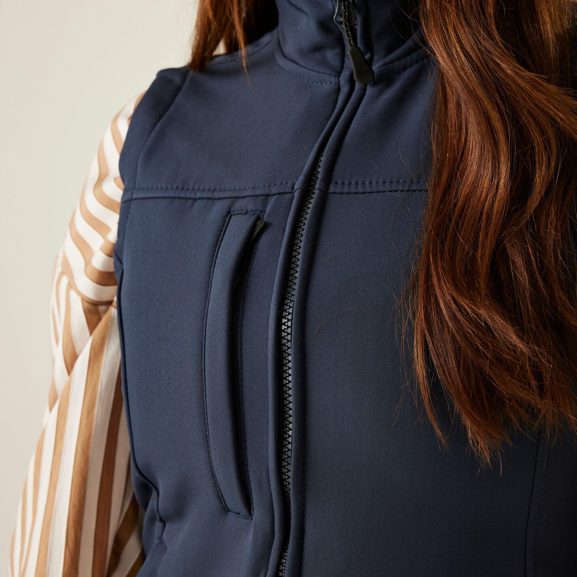 Chaqueta Mujer Zipper Bolsillos Regatta Flux Softshell 4/5