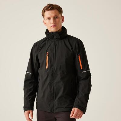 Herren Jacke Wasserdicht - X-Pro Exosphere Shell, schwarz