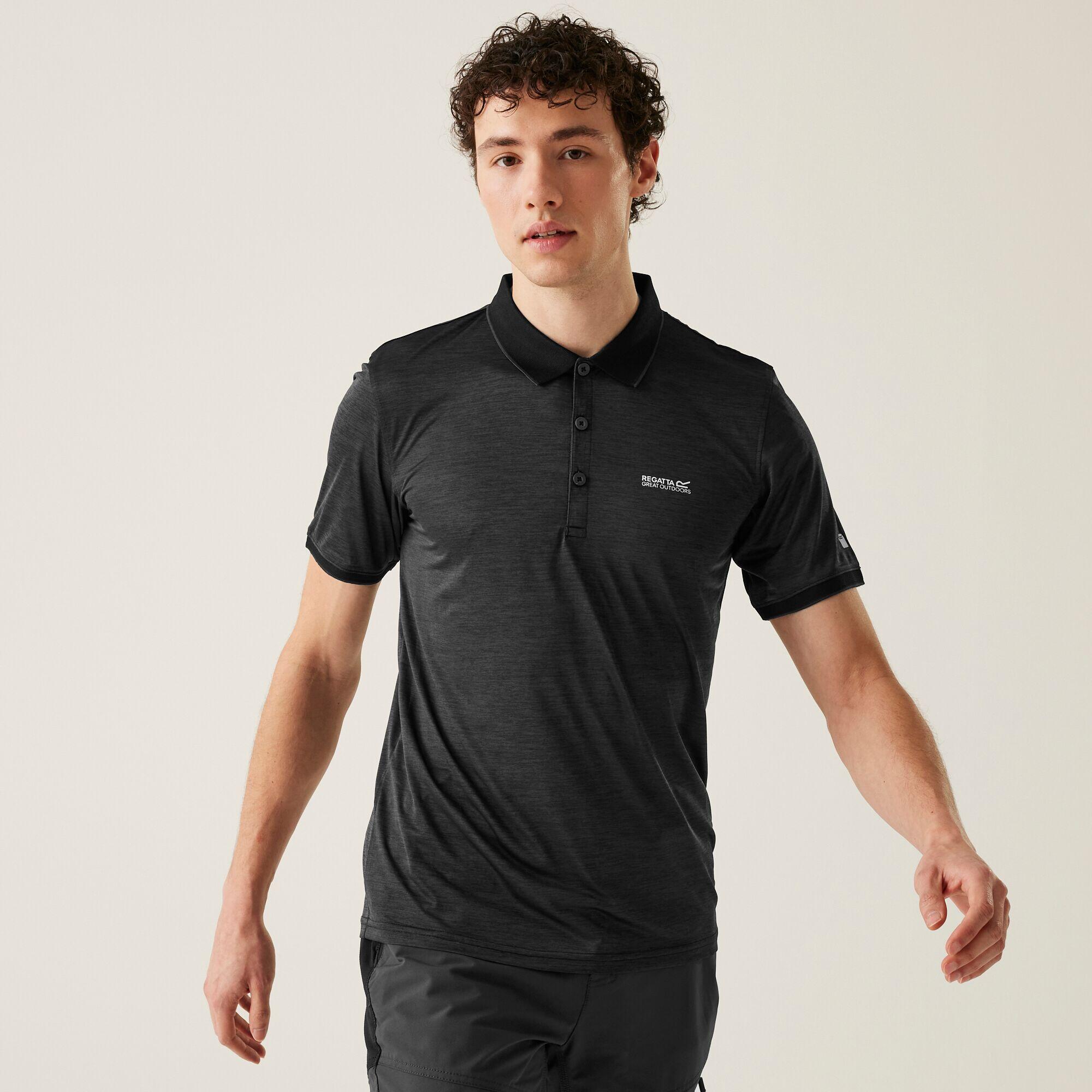 REGATTA Polo Met Korte Mouwen Heren Hiking