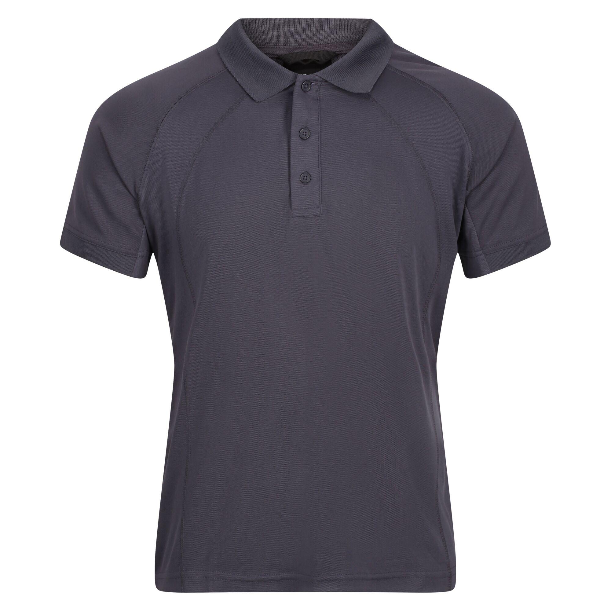 Camiseta hombre senderismo Regatta Coolweave Polo 5/6