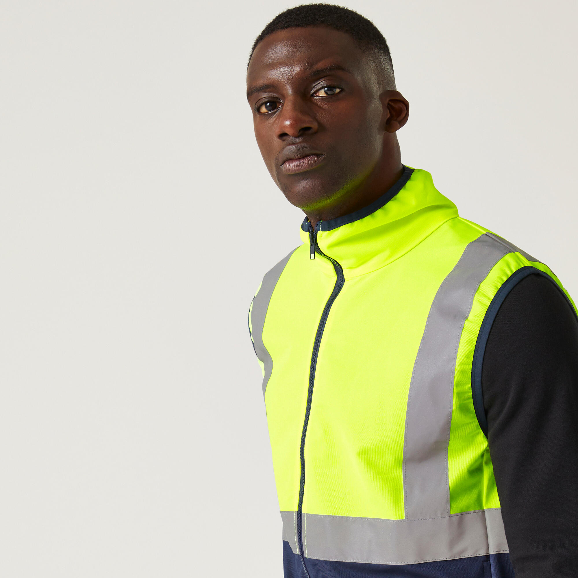 Volledige rits gilet Regatta Hi-Vis Pro 6/7