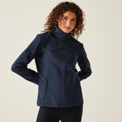 Jas hiking dames waterdicht ademend ablaze printable softshell