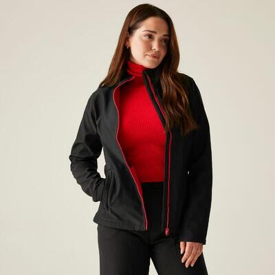 Jas hiking dames waterdicht ademend ablaze printable softshell