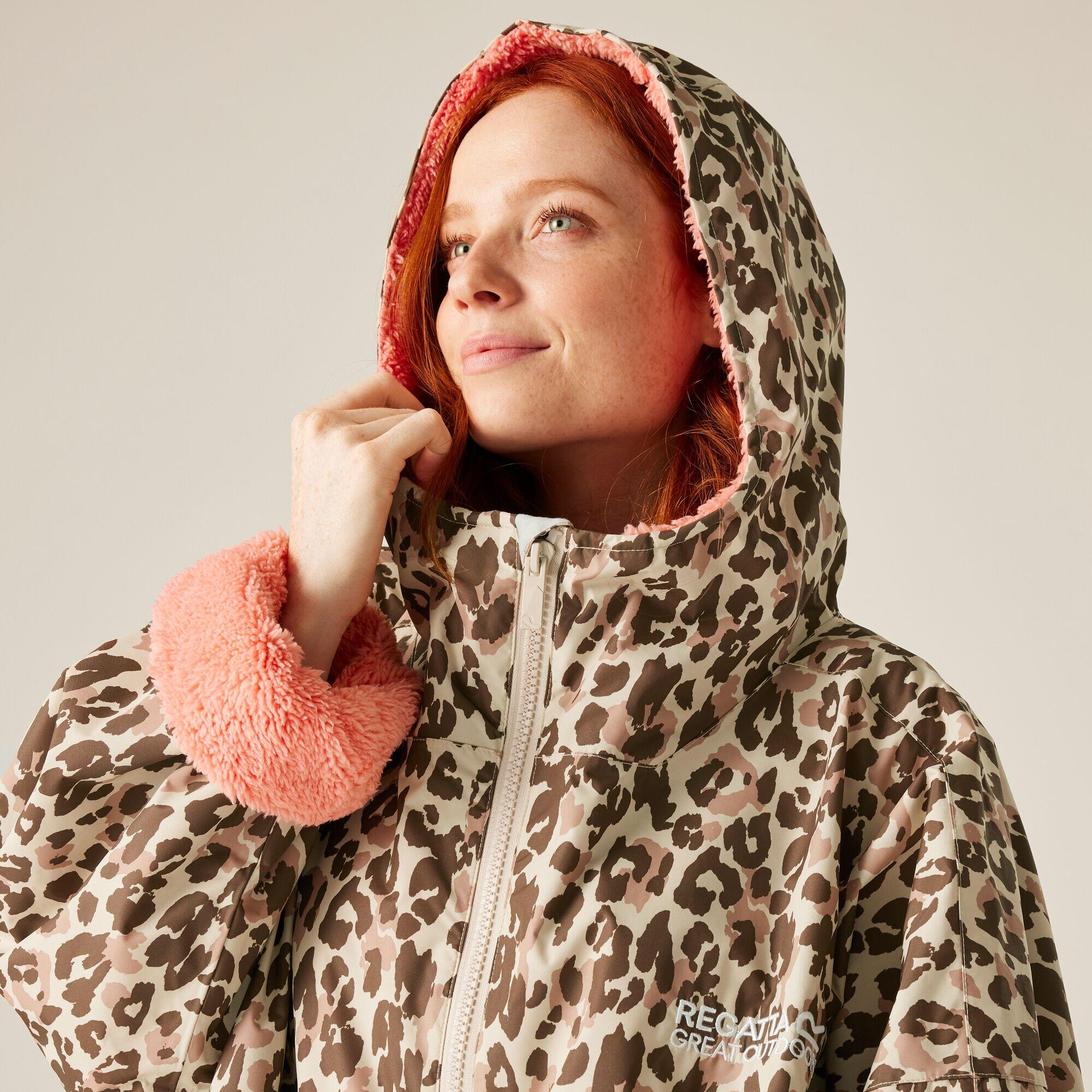 Dryrobe Regatta Leopard Coat Waterproof Jacket Regatta Leela