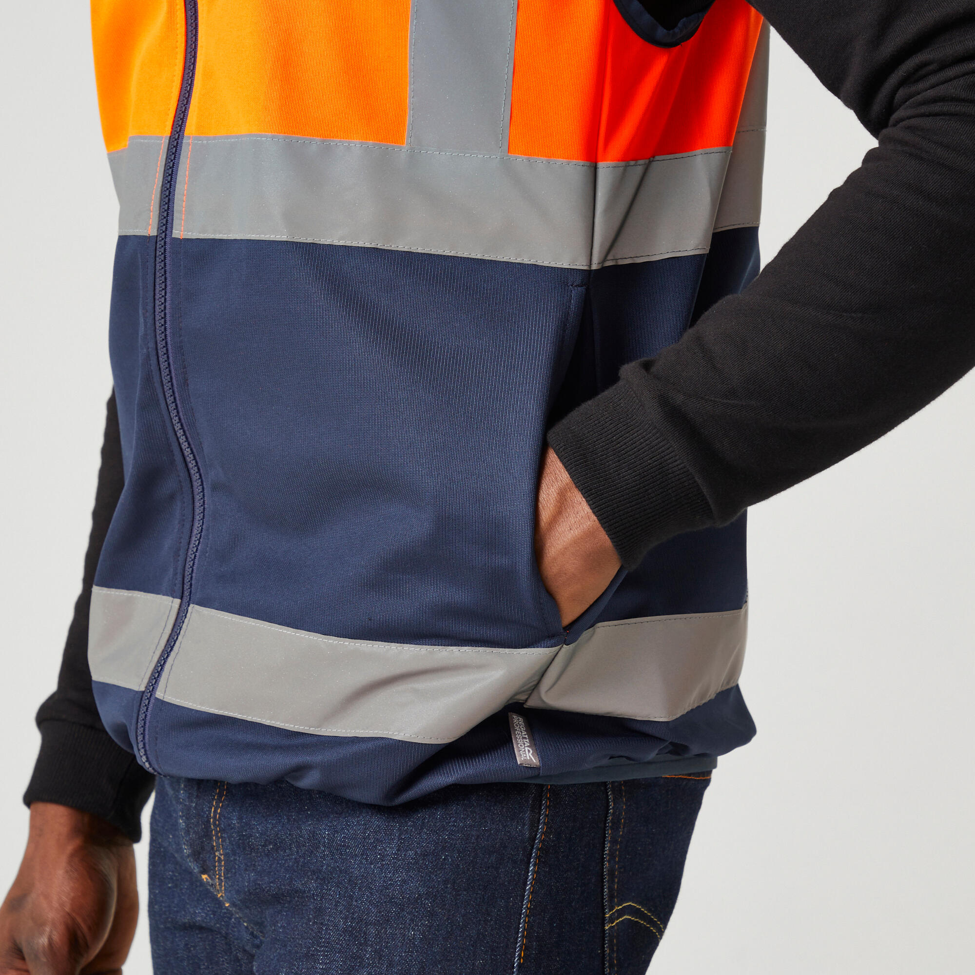 Gilet full zip Regatta Hi-Vis Pro 5/7