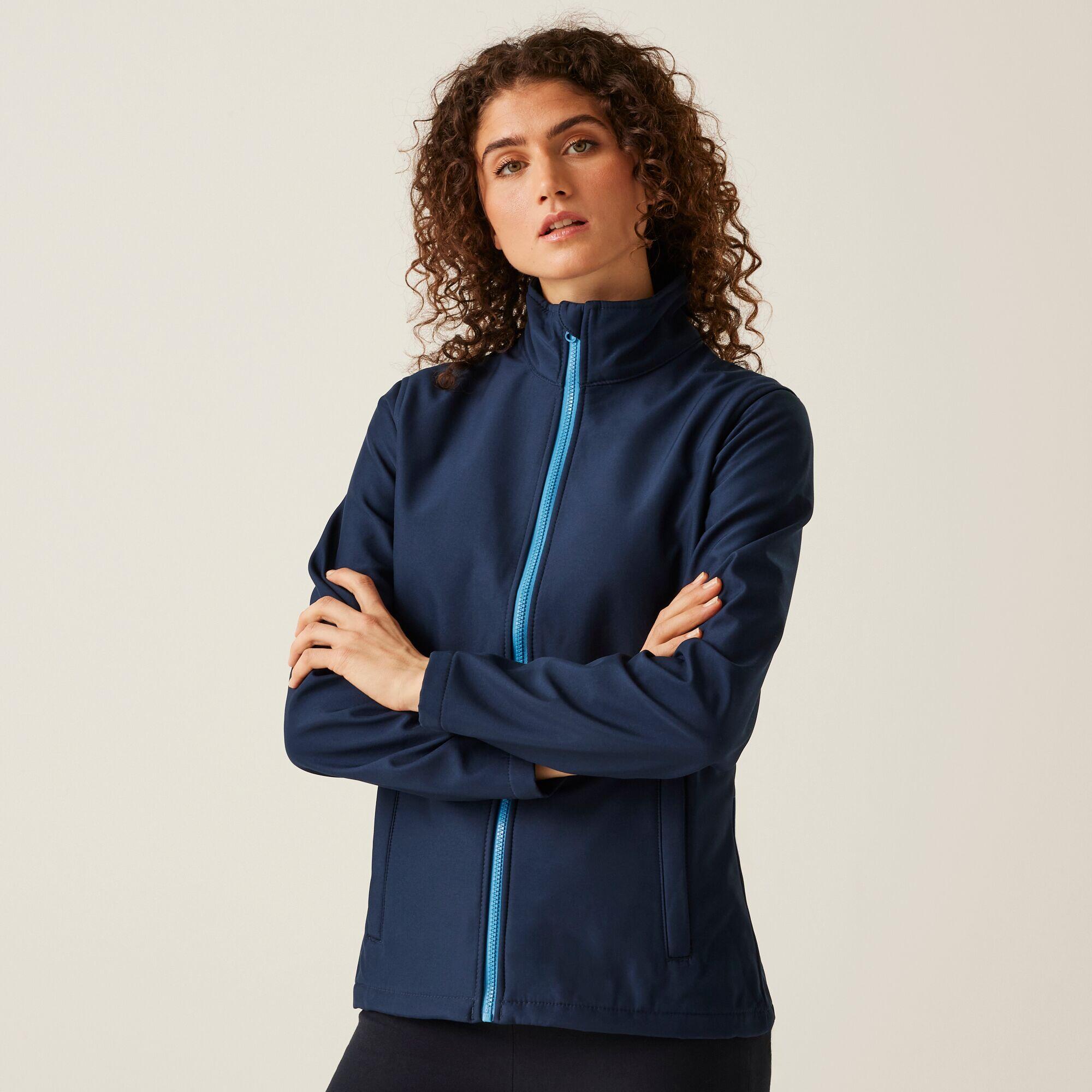Regatta - Veste Randonnée - Ablaze Rouge Femme - Softshell - Bleu - Decathlon