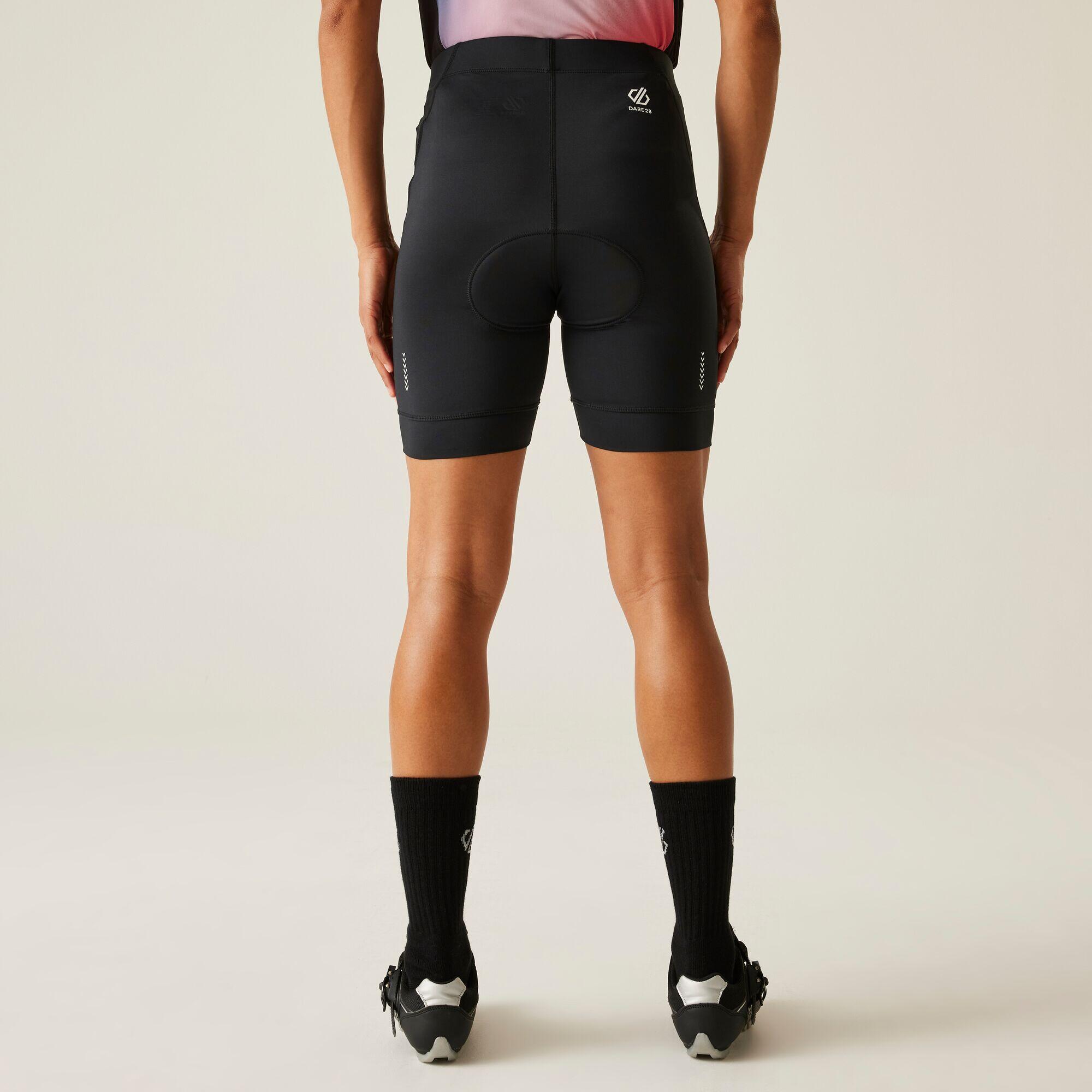 Fietsshort Dames Hoge Taille Stretchmateriaal 2/7