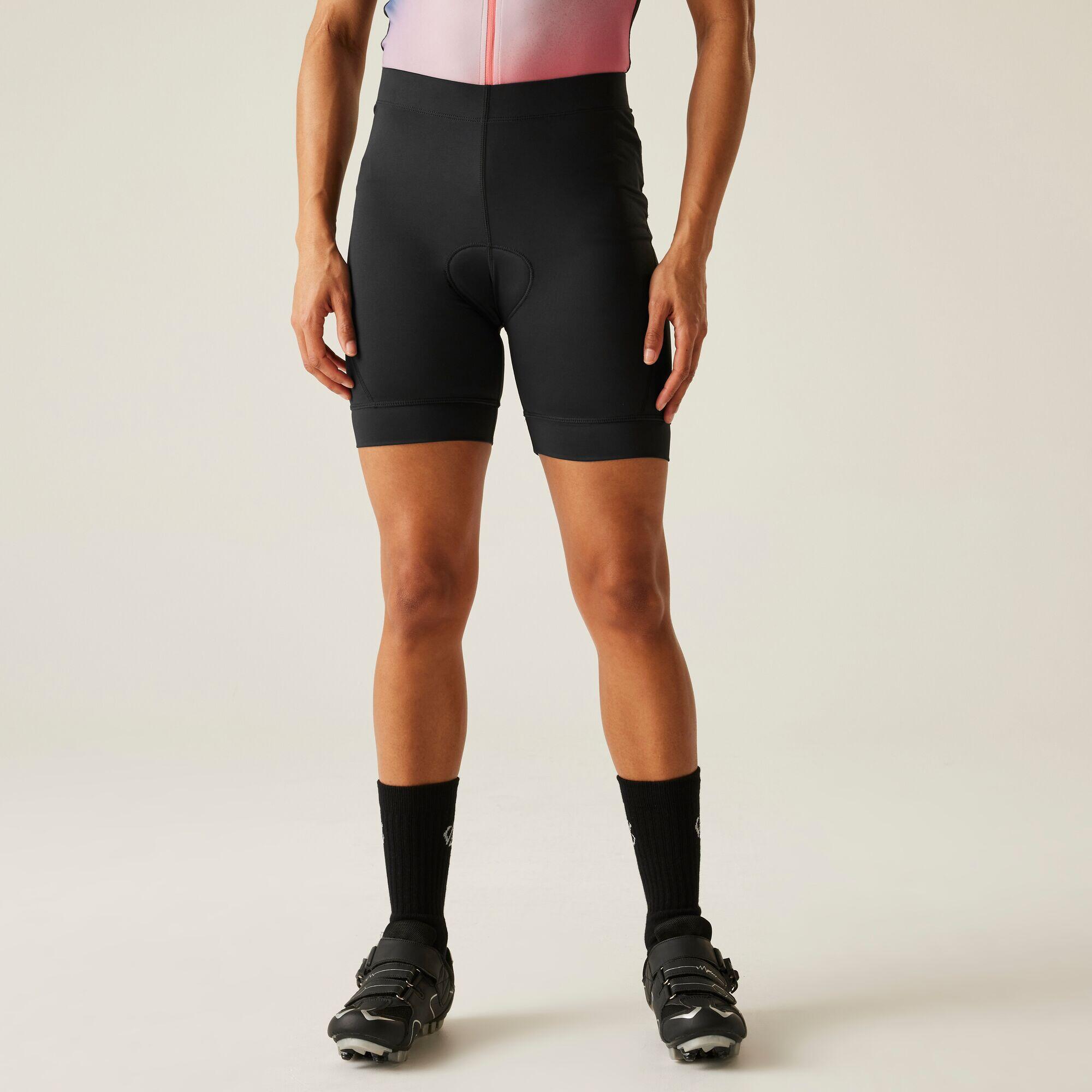 DARE 2B Fietsshort Dames Hoge Taille Stretchmateriaal