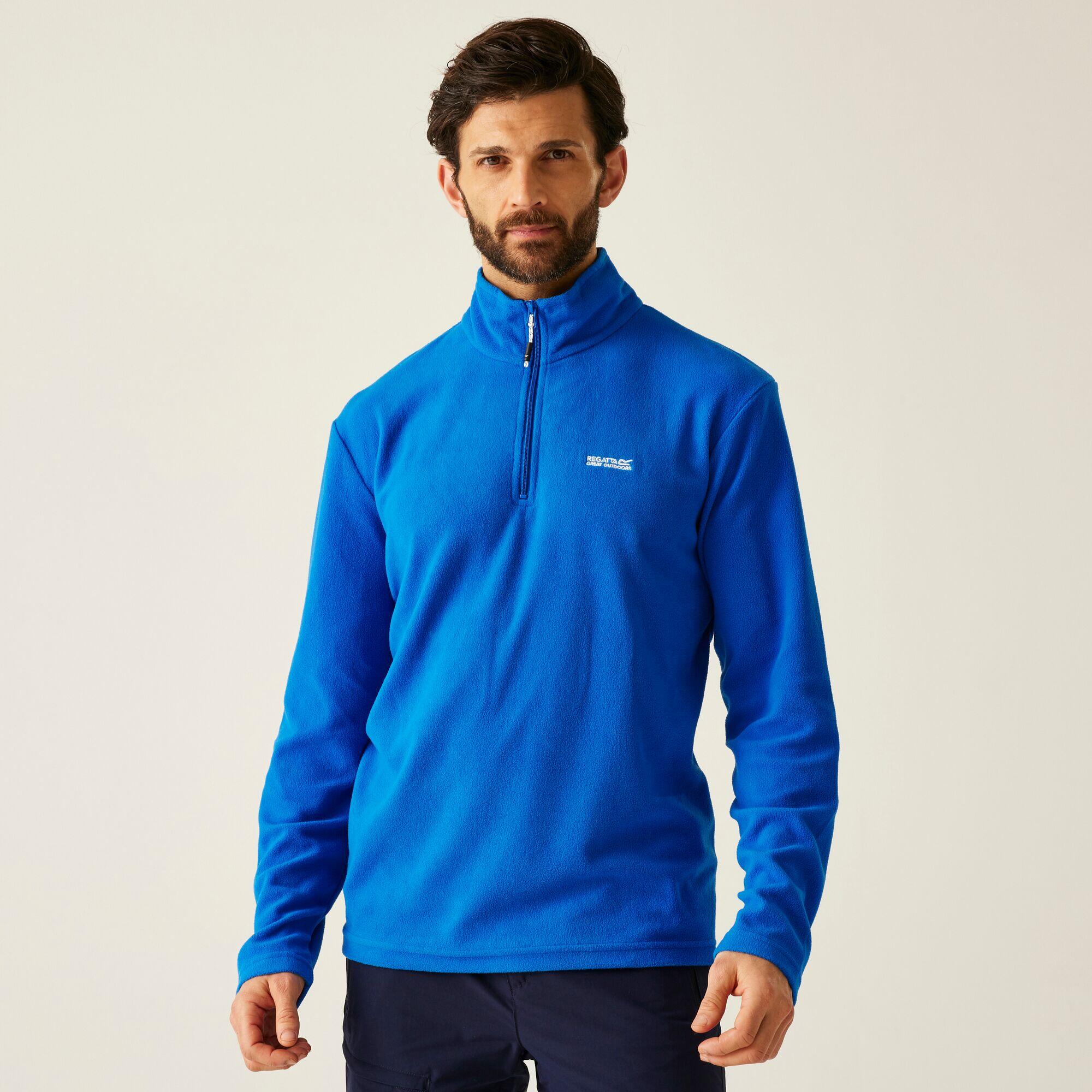 Thompson Homme Lightweight Half Zip Hiking Fleece 2/7